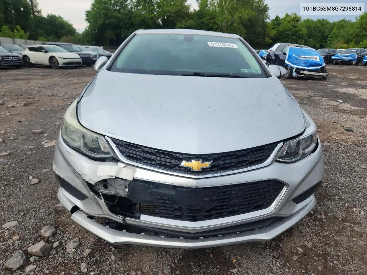 2016 Chevrolet Cruze Ls VIN: 1G1BC5SM8G7296814 Lot: 61315546