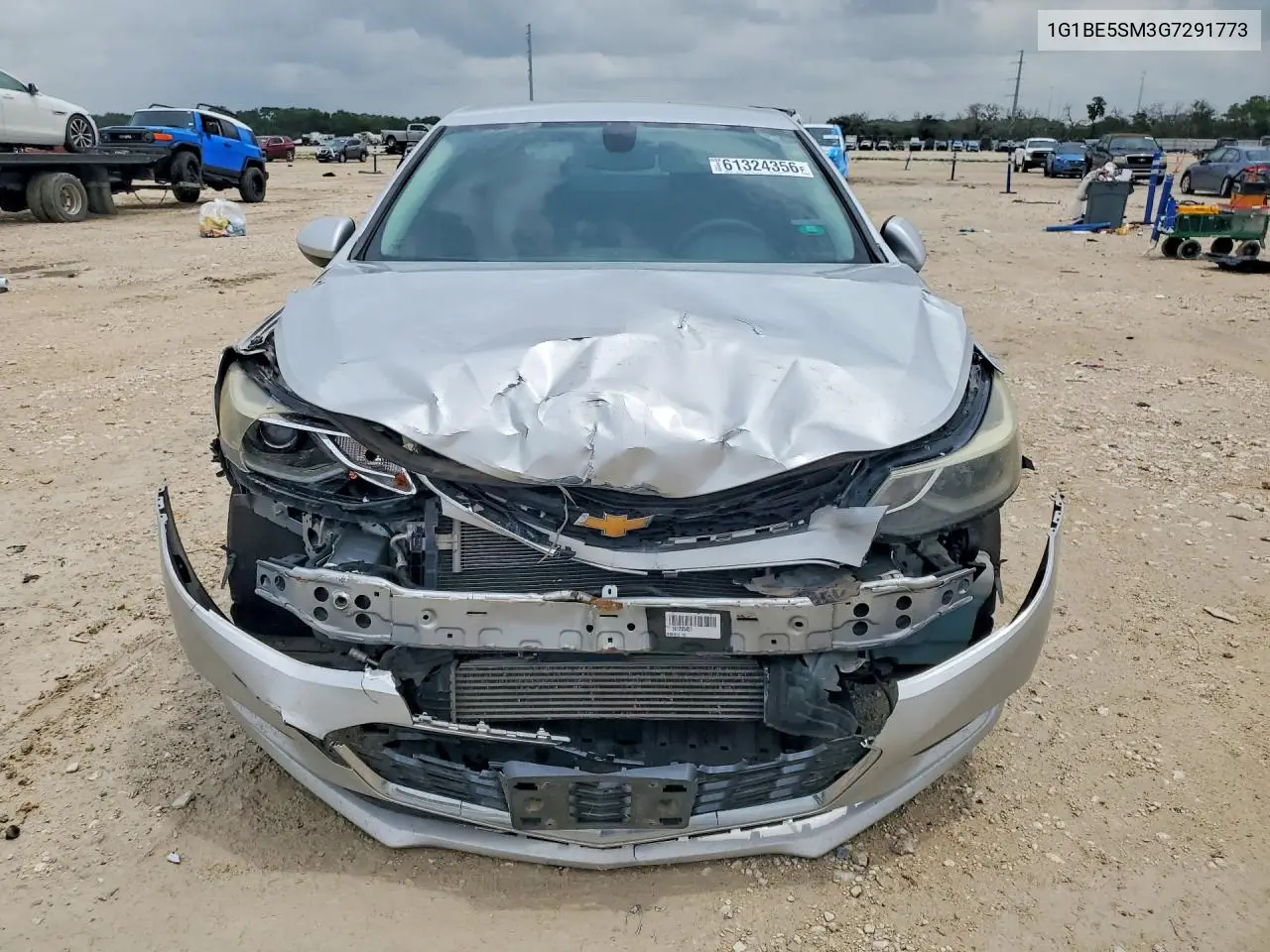 2016 Chevrolet Cruze Lt VIN: 1G1BE5SM3G7291773 Lot: 61324356