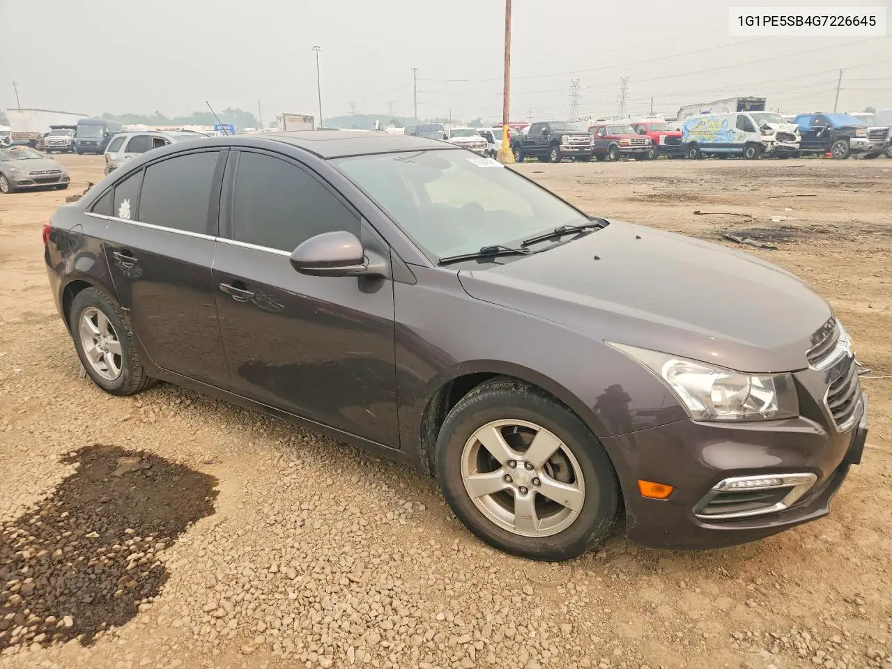 2016 Chevrolet Cruze Limited Lt VIN: 1G1PE5SB4G7226645 Lot: 61624216