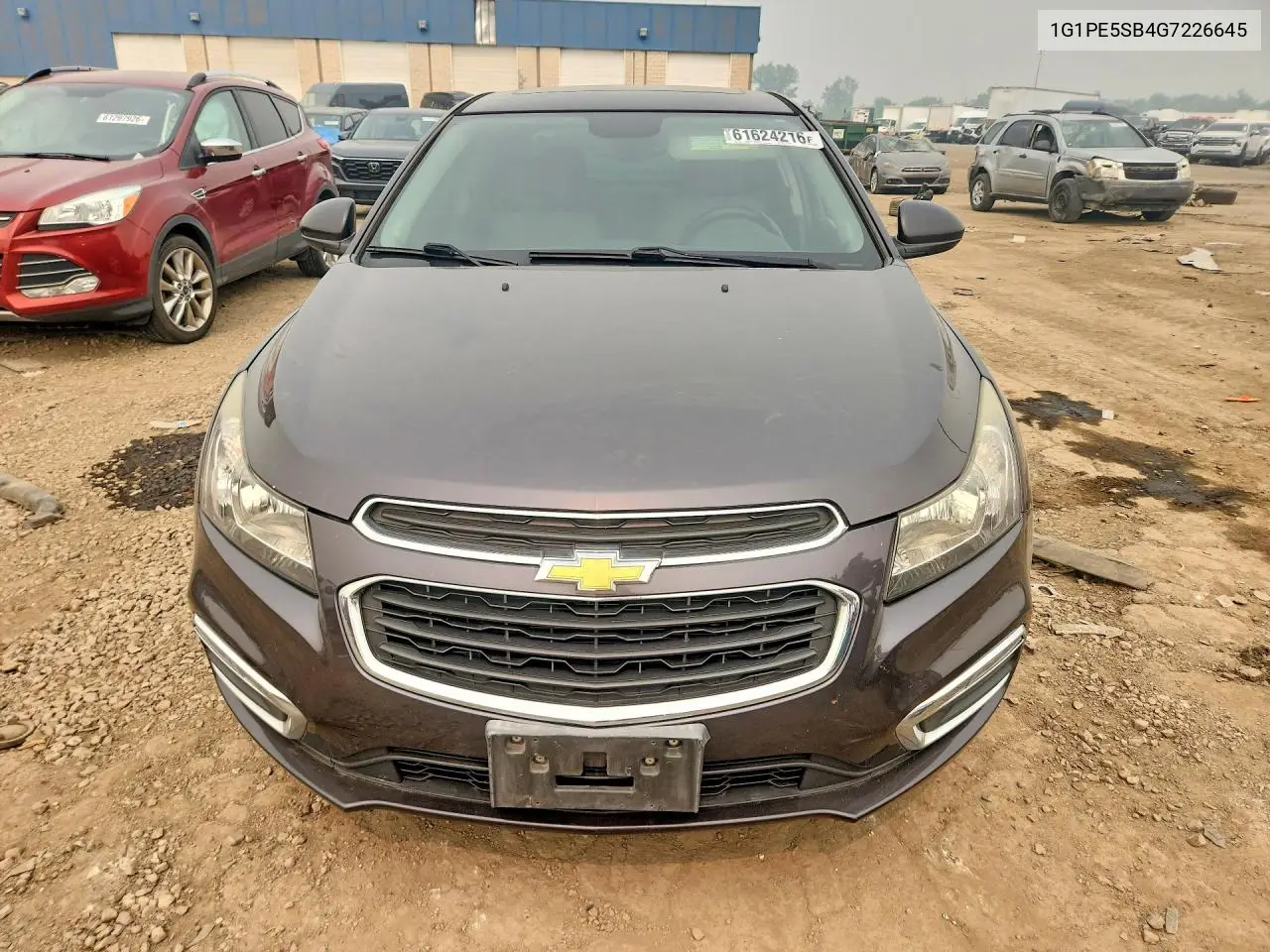 2016 Chevrolet Cruze Limited Lt VIN: 1G1PE5SB4G7226645 Lot: 61624216