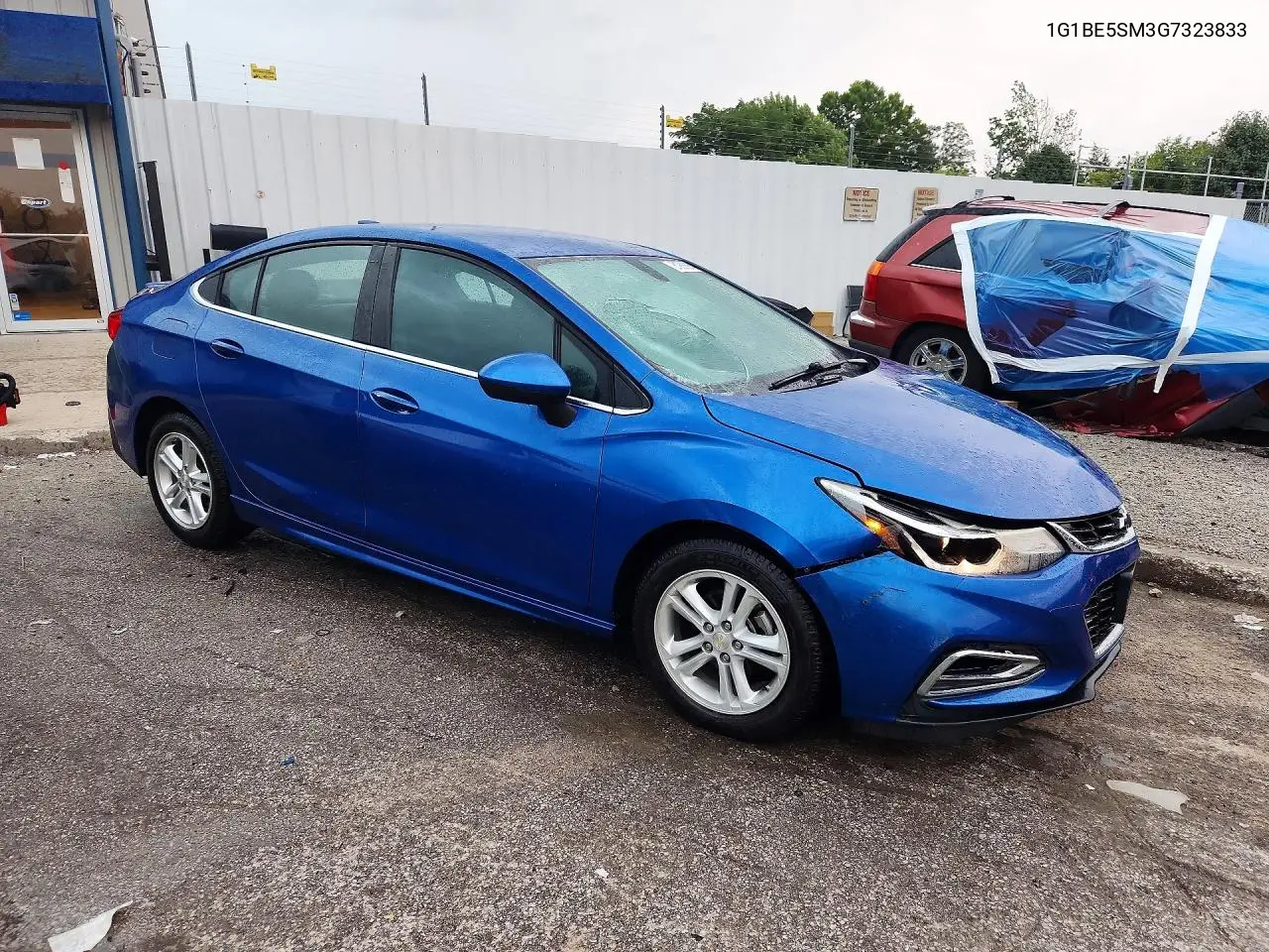 2016 Chevrolet Cruze Lt VIN: 1G1BE5SM3G7323833 Lot: 61906626