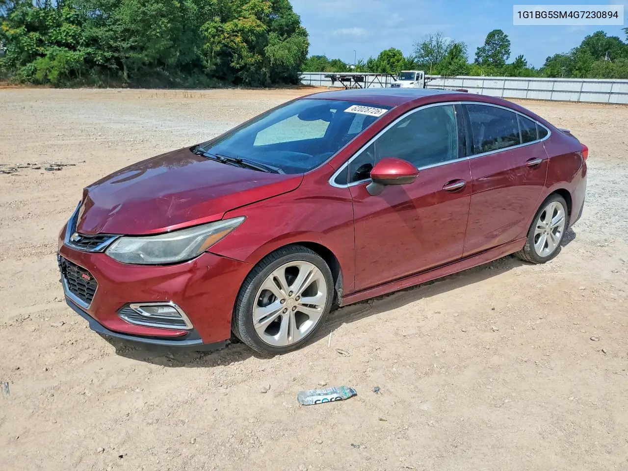 1G1BG5SM4G7230894 2016 Chevrolet Cruze Premier