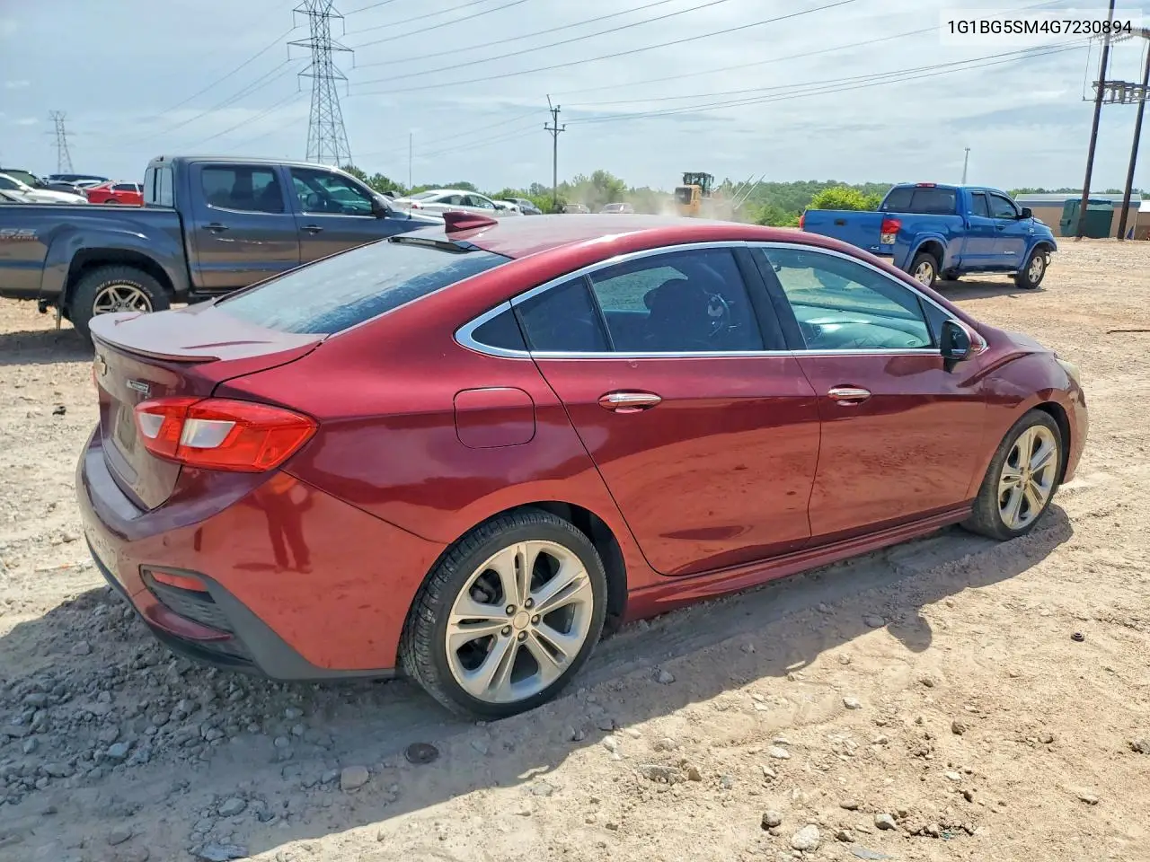 1G1BG5SM4G7230894 2016 Chevrolet Cruze Premier
