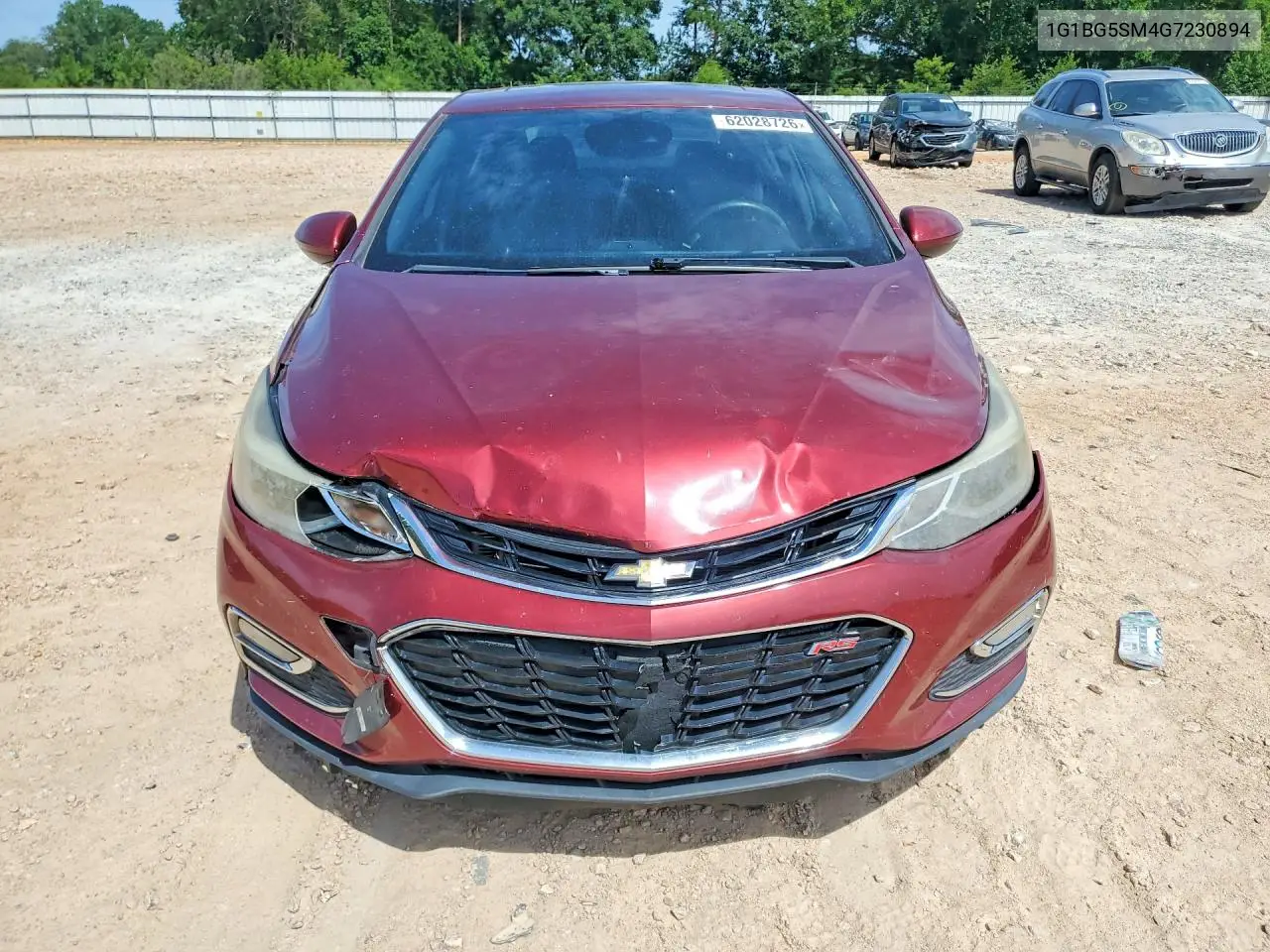 1G1BG5SM4G7230894 2016 Chevrolet Cruze Premier