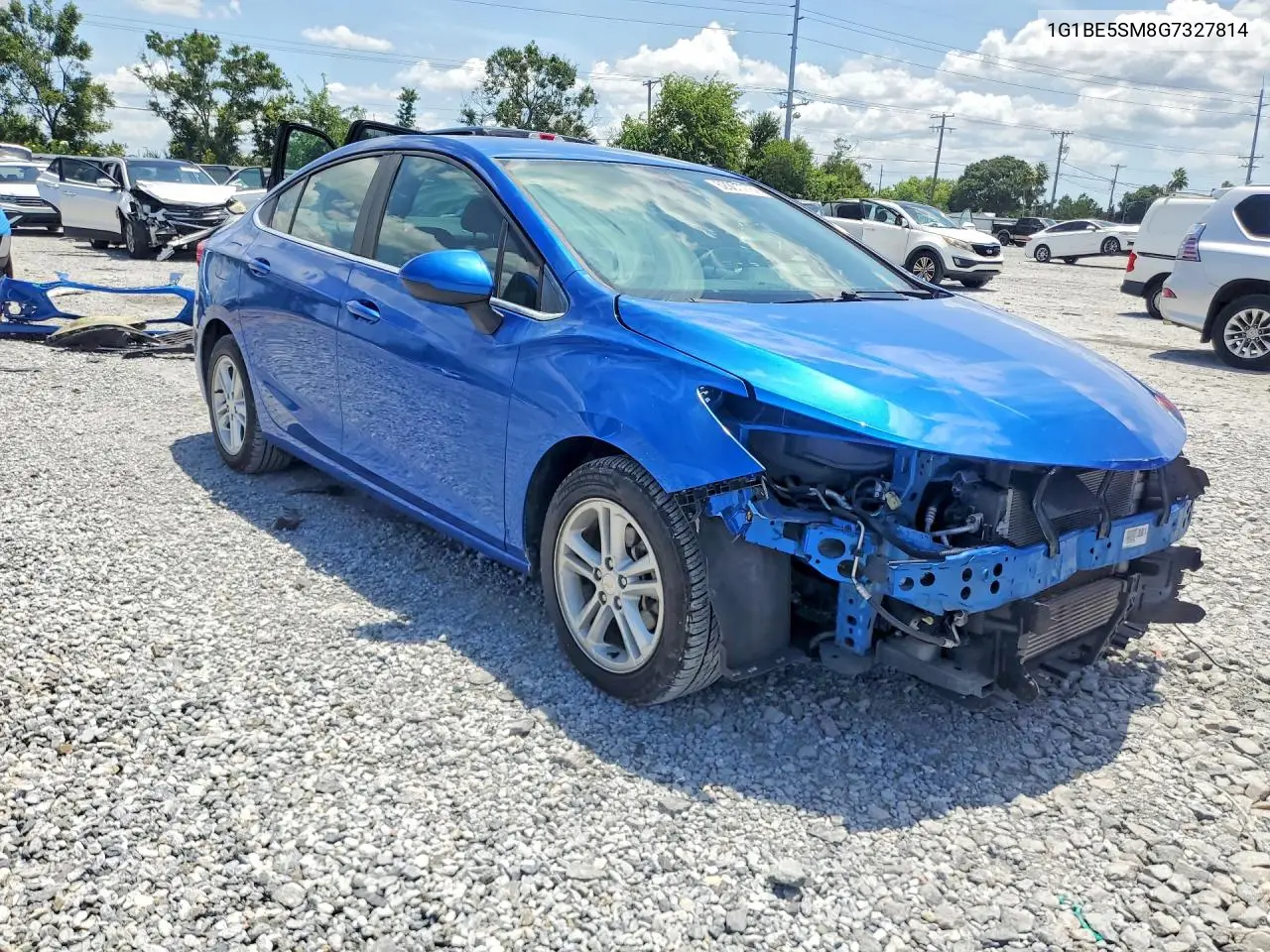 2016 Chevrolet Cruze Lt VIN: 1G1BE5SM8G7327814 Lot: 62037776