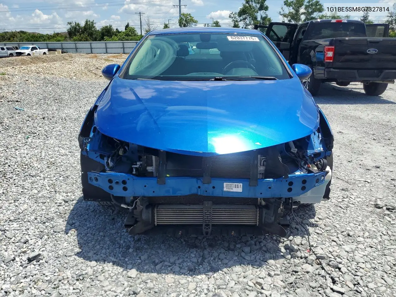 2016 Chevrolet Cruze Lt VIN: 1G1BE5SM8G7327814 Lot: 62037776