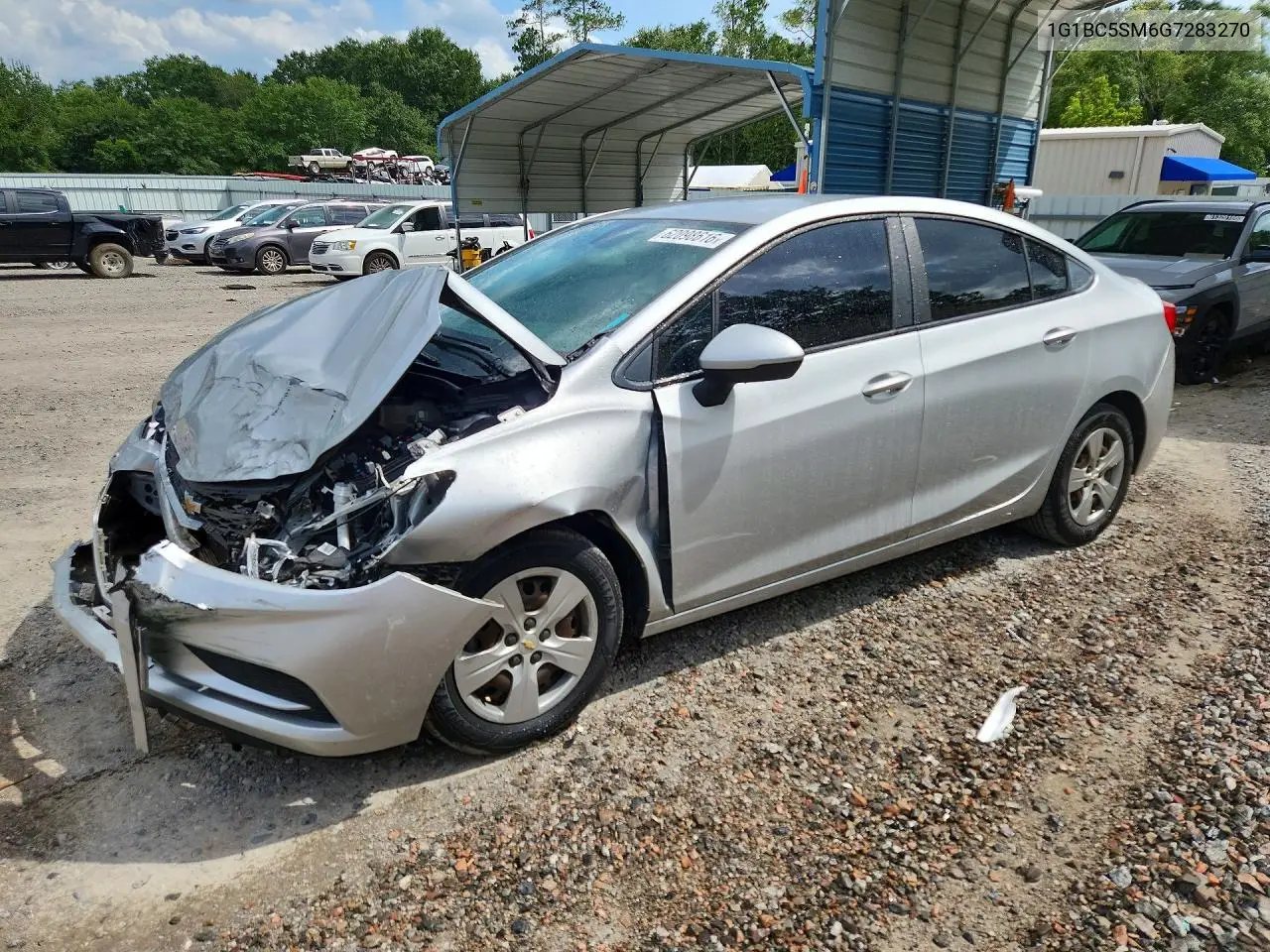 2016 Chevrolet Cruze Ls VIN: 1G1BC5SM6G7283270 Lot: 62098616