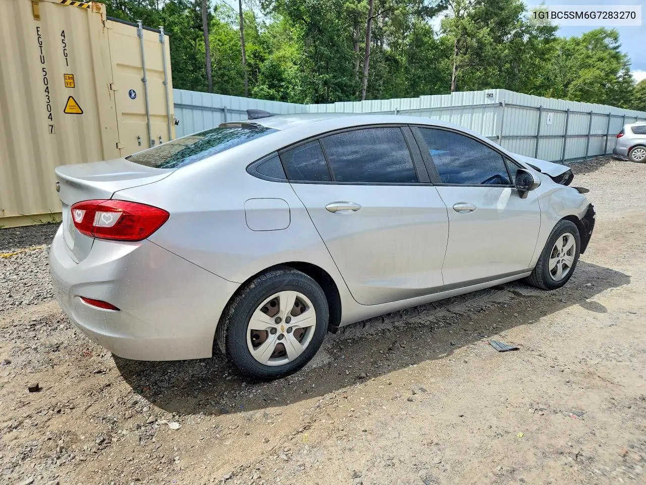 2016 Chevrolet Cruze Ls VIN: 1G1BC5SM6G7283270 Lot: 62098616