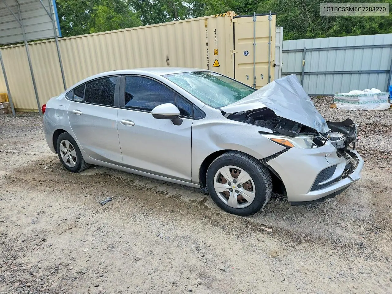 2016 Chevrolet Cruze Ls VIN: 1G1BC5SM6G7283270 Lot: 62098616