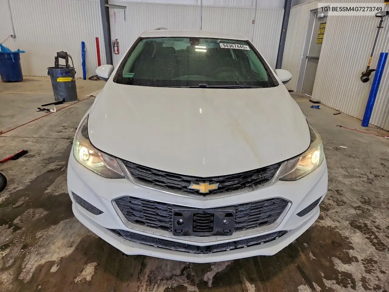 1G1BE5SM4G7273749 2016 Chevrolet Cruze Lt