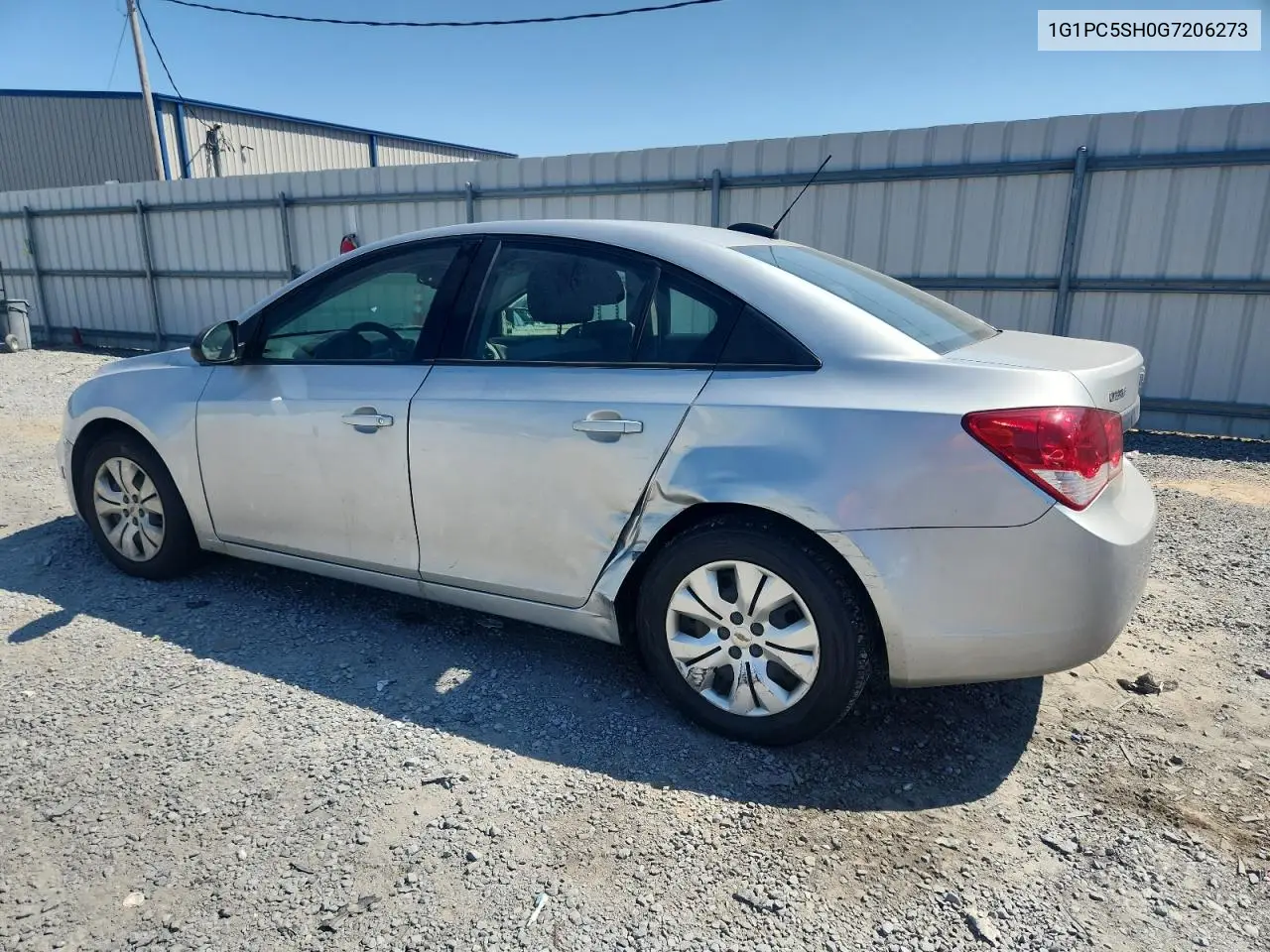 1G1PC5SH0G7206273 2016 Chevrolet Cruze Limited Ls