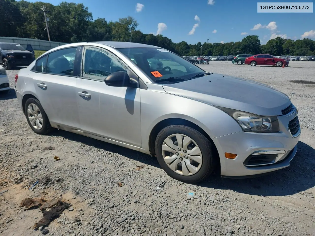 1G1PC5SH0G7206273 2016 Chevrolet Cruze Limited Ls