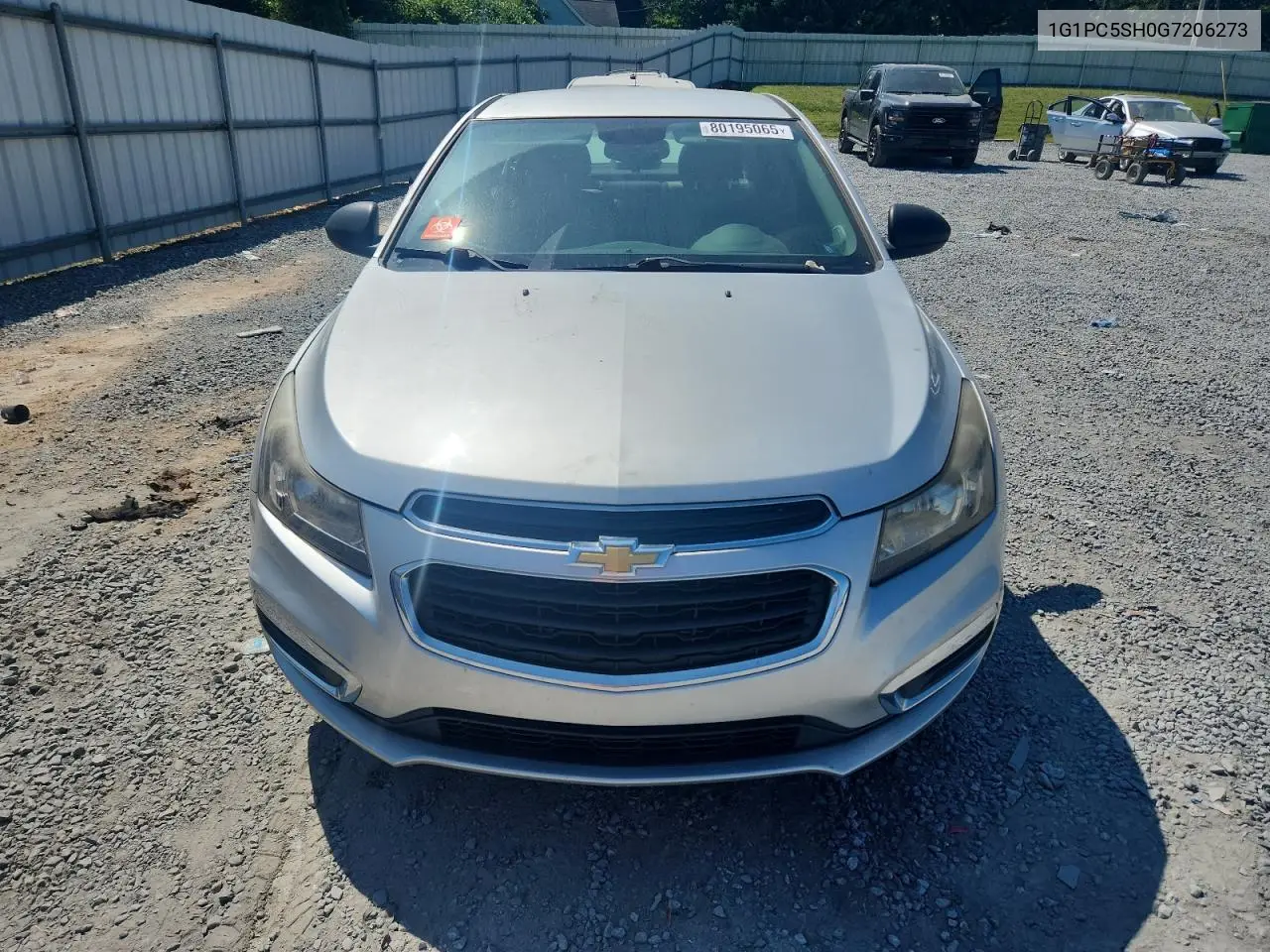 1G1PC5SH0G7206273 2016 Chevrolet Cruze Limited Ls
