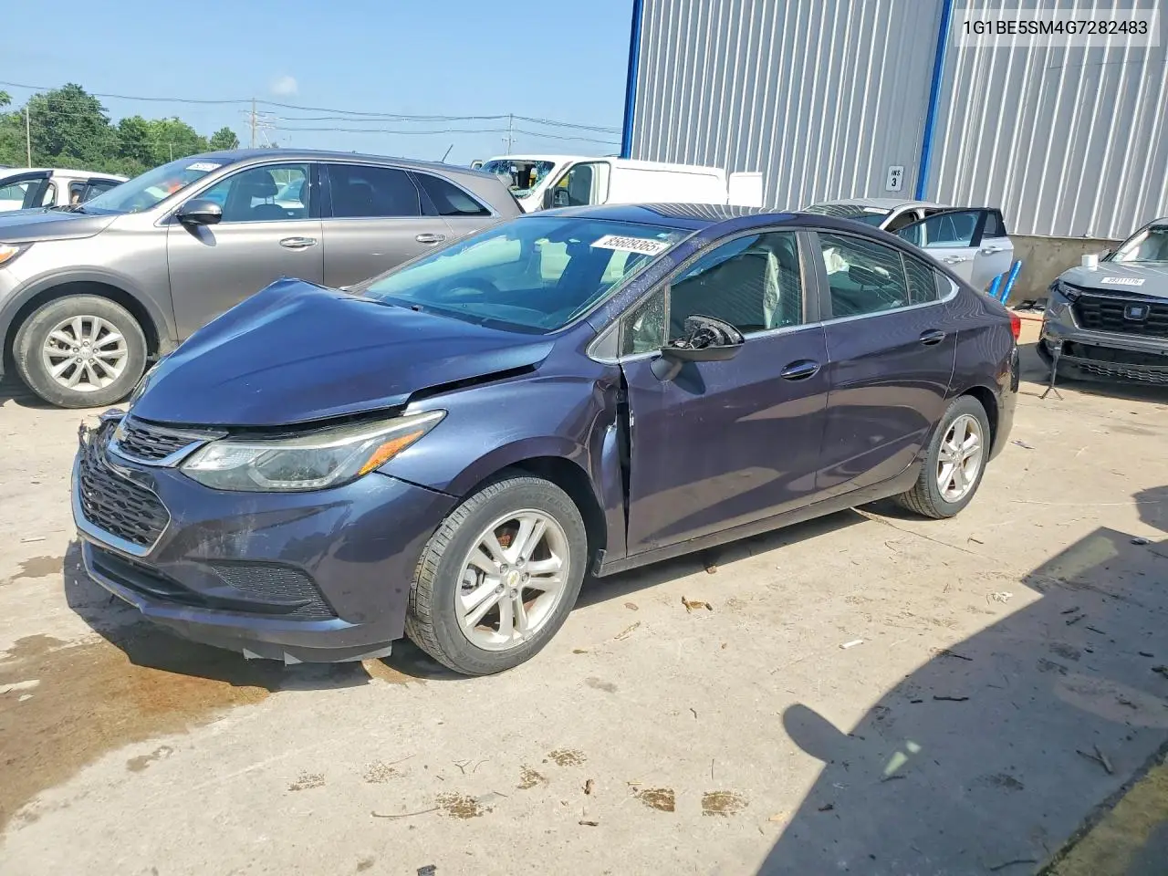 2016 Chevrolet Cruze Lt VIN: 1G1BE5SM4G7282483 Lot: 85609365