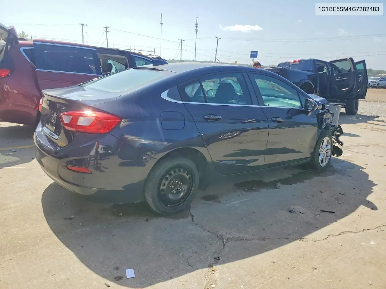 2016 Chevrolet Cruze Lt VIN: 1G1BE5SM4G7282483 Lot: 85609365