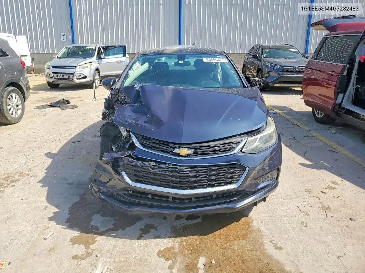 2016 Chevrolet Cruze Lt VIN: 1G1BE5SM4G7282483 Lot: 85609365