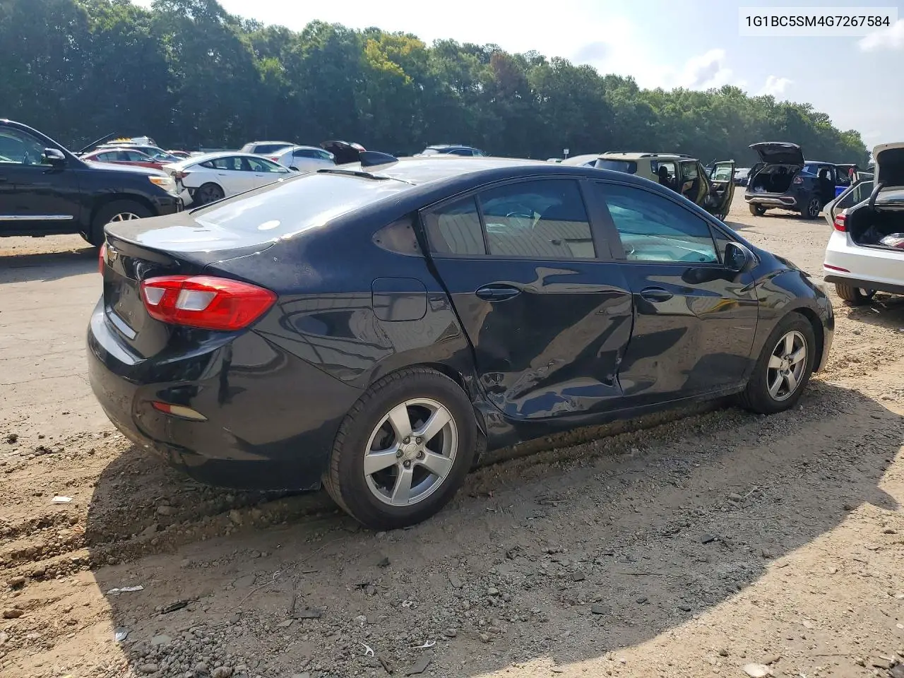 2016 Chevrolet Cruze Ls VIN: 1G1BC5SM4G7267584 Lot: 85623395