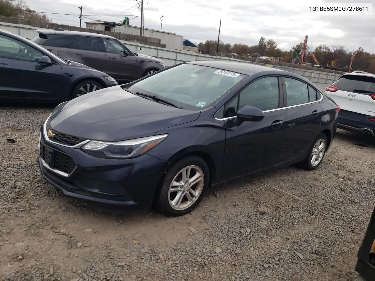 1G1BE5SM0G7278611 2016 Chevrolet Cruze
