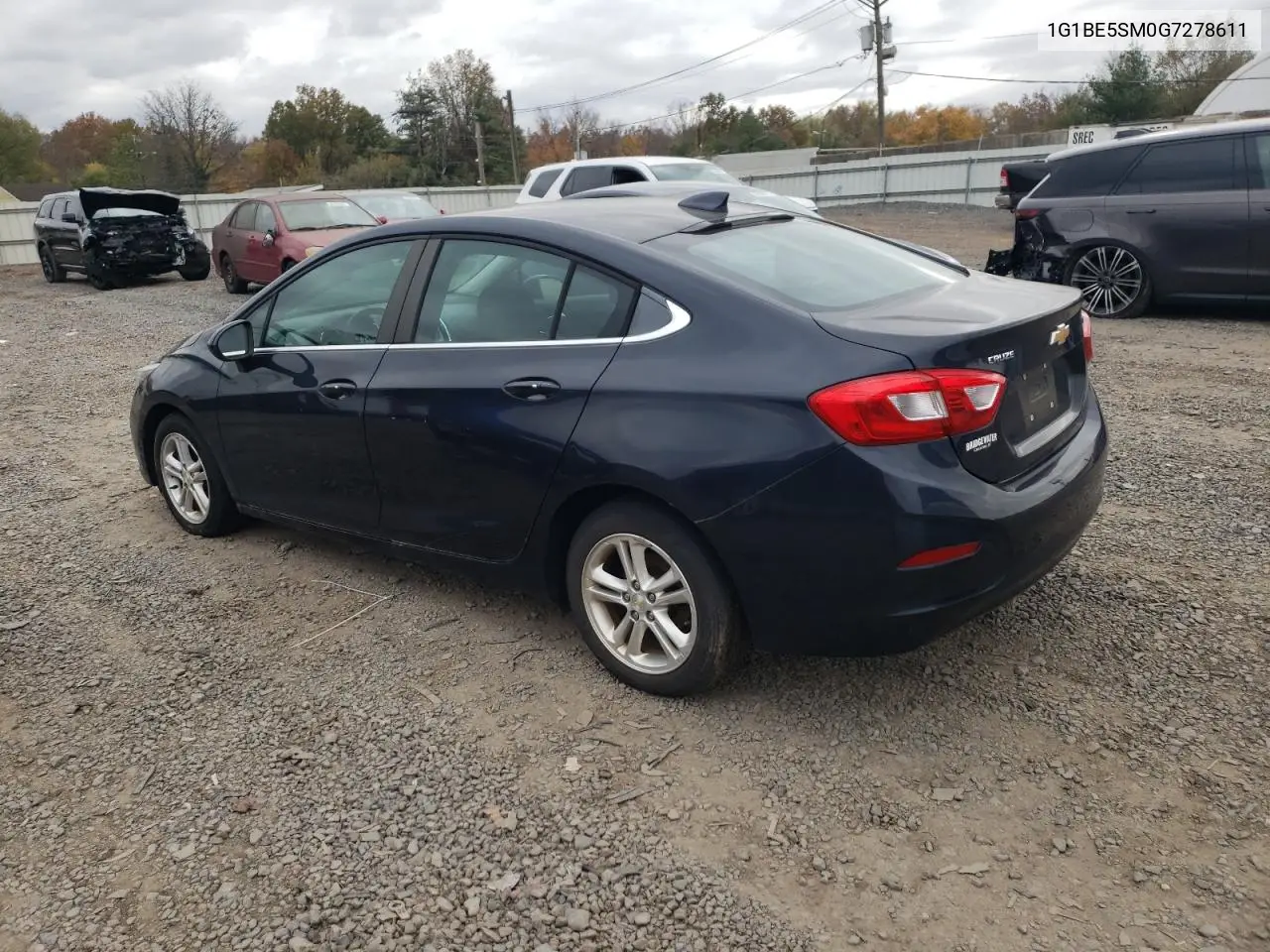 1G1BE5SM0G7278611 2016 Chevrolet Cruze