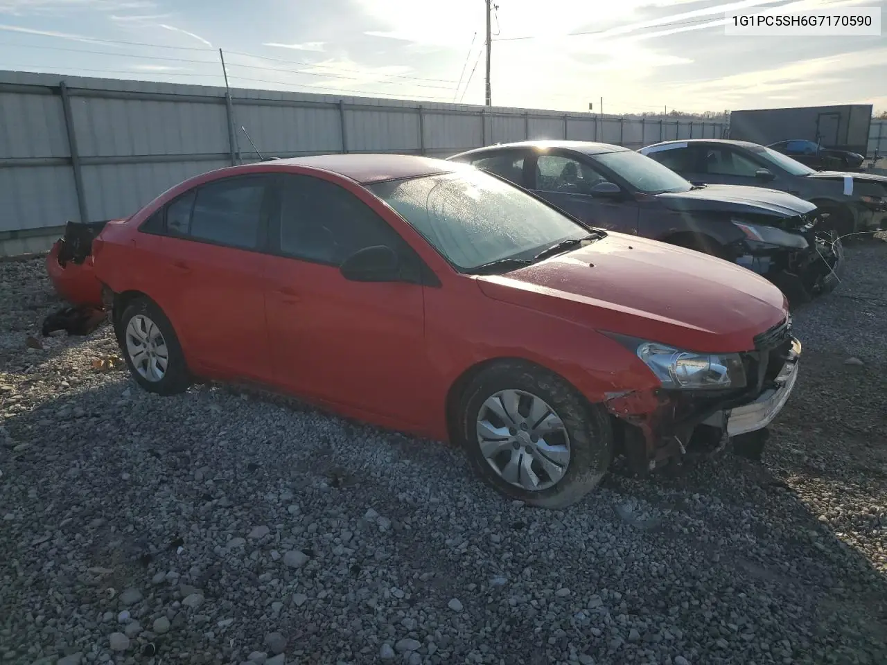1G1PC5SH6G7170590 2016 Chevrolet Cruze Limited Ls