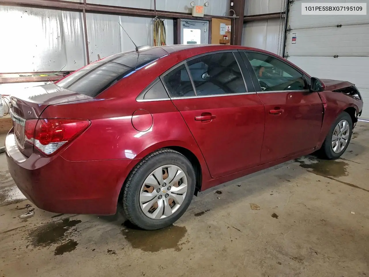 1G1PE5SBXG7195109 2016 Chevrolet Cruze Limited Lt