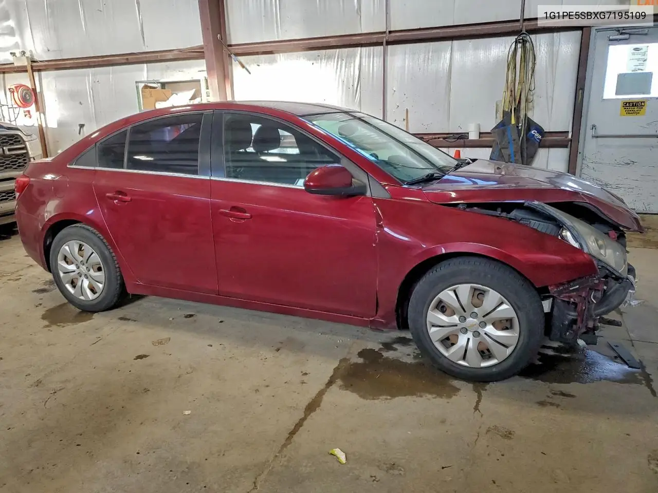 1G1PE5SBXG7195109 2016 Chevrolet Cruze Limited Lt