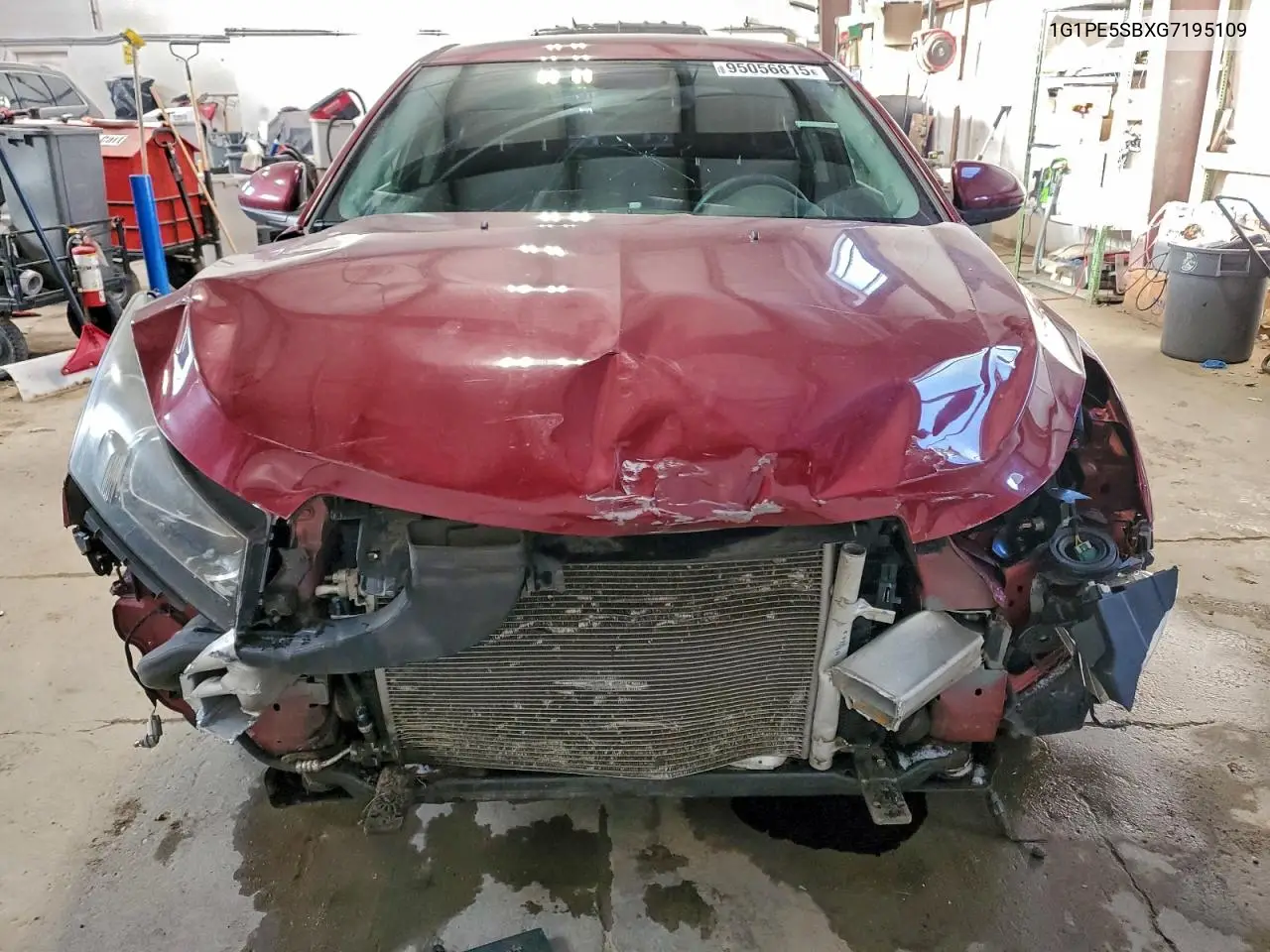 1G1PE5SBXG7195109 2016 Chevrolet Cruze Limited Lt