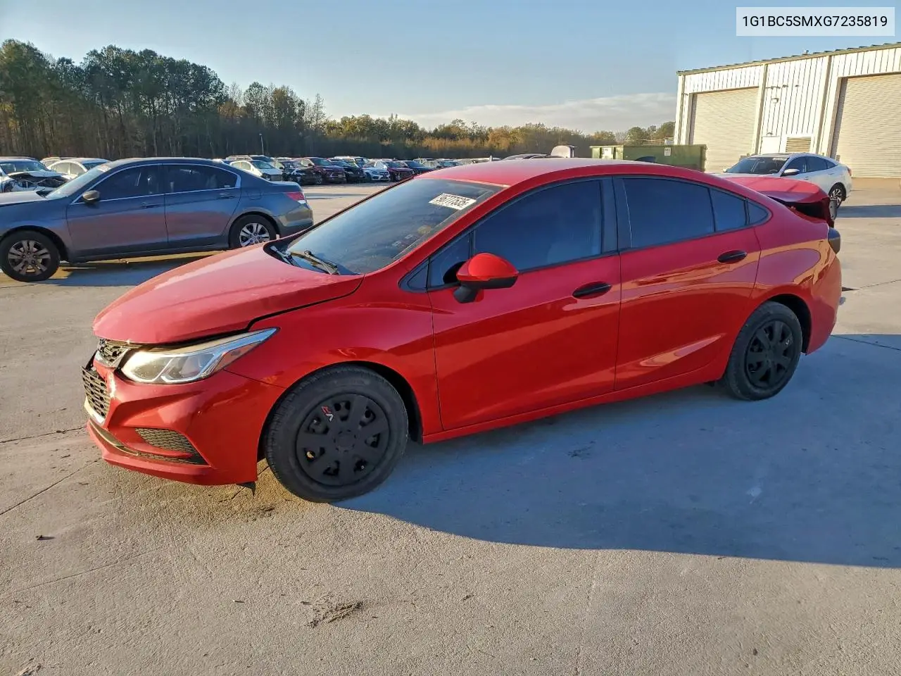 1G1BC5SMXG7235819 2016 Chevrolet Cruze Ls