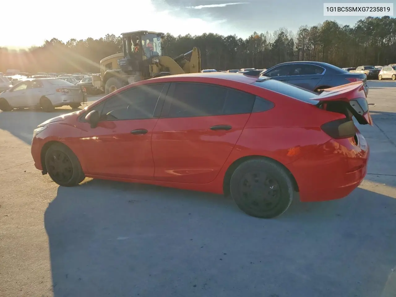 1G1BC5SMXG7235819 2016 Chevrolet Cruze Ls
