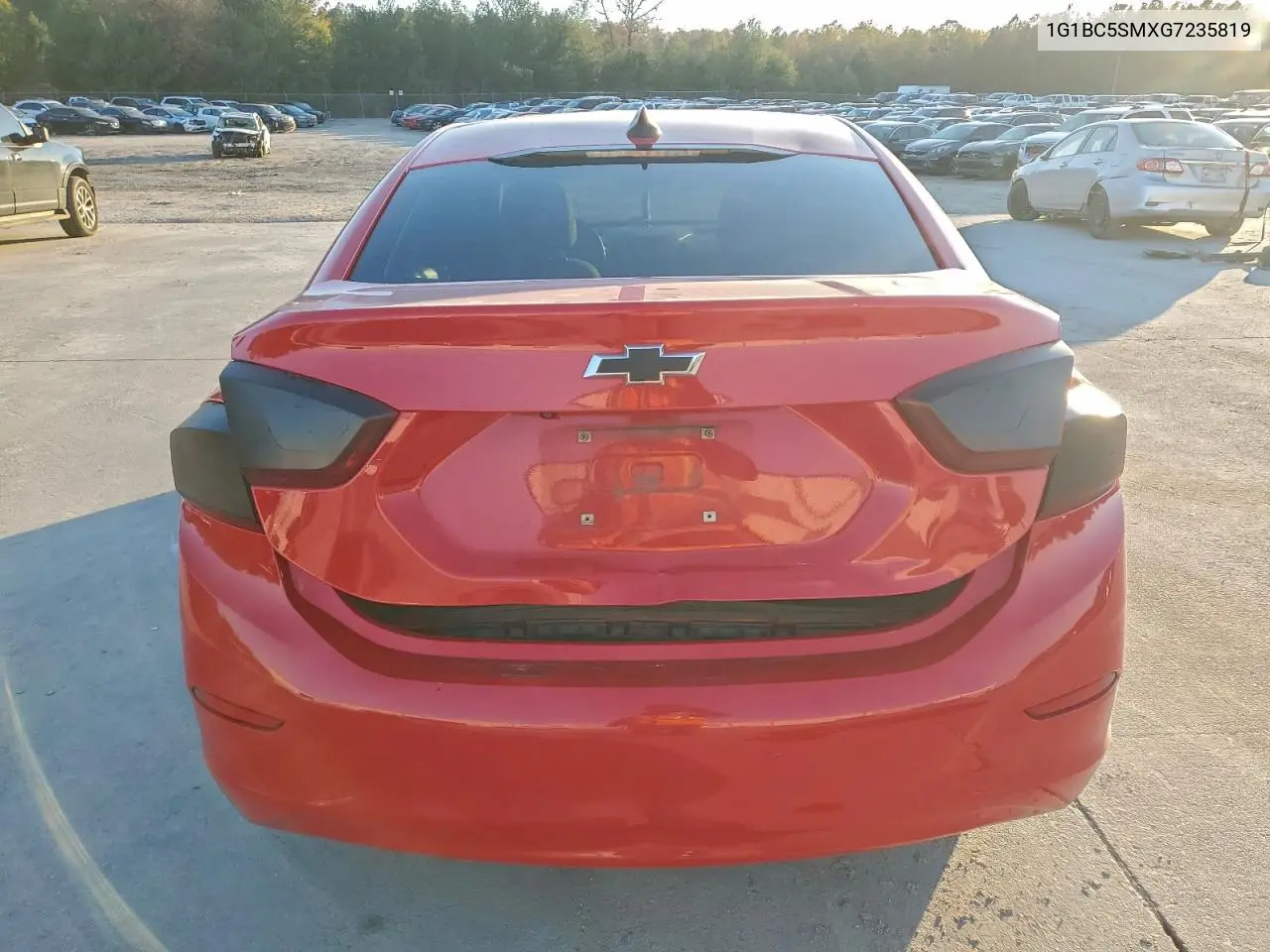 1G1BC5SMXG7235819 2016 Chevrolet Cruze Ls