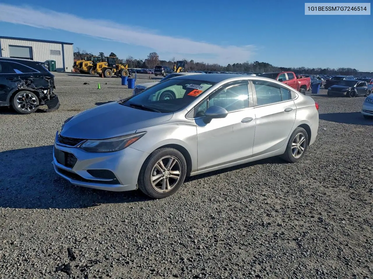 1G1BE5SM7G7246514 2016 Chevrolet Cruze Lt