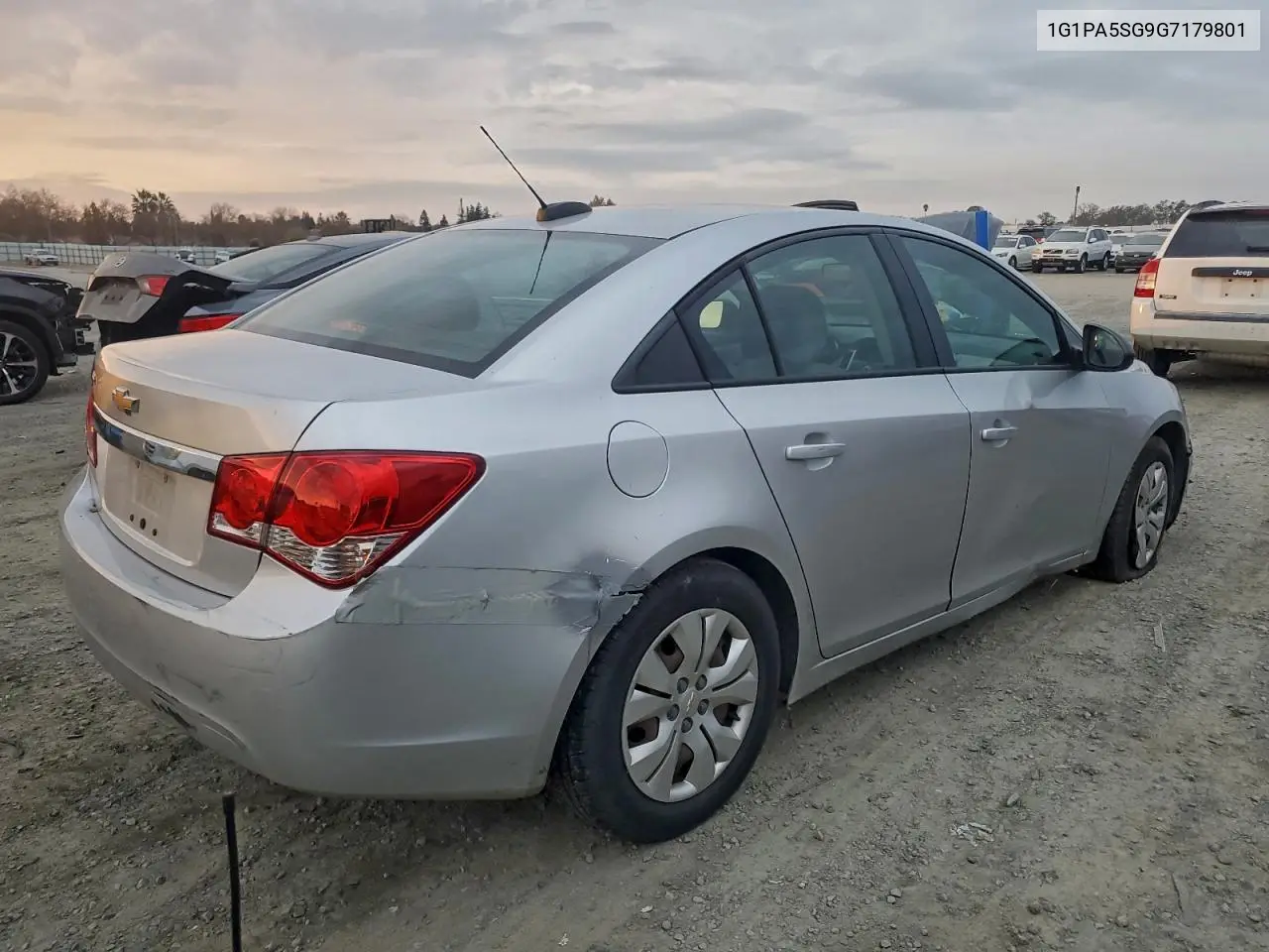 1G1PA5SG9G7179801 2016 Chevrolet Cruze Limited L