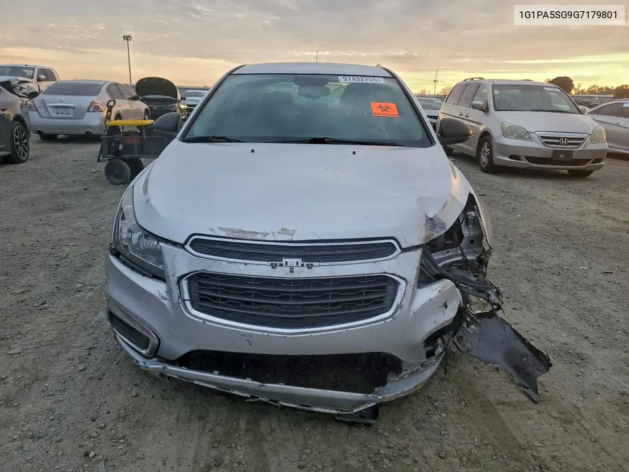 1G1PA5SG9G7179801 2016 Chevrolet Cruze Limited L