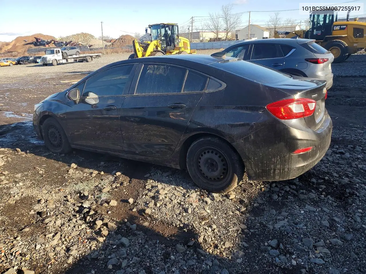 1G1BC5SM0G7255917 2016 Chevrolet Cruze Ls