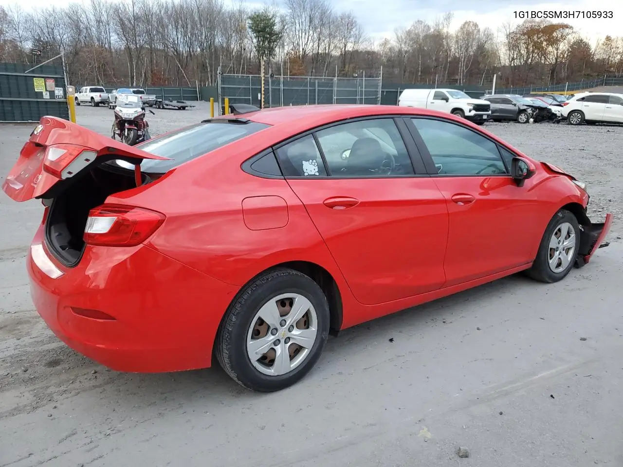 1G1BC5SM3H7105933 2017 Chevrolet Cruze Ls