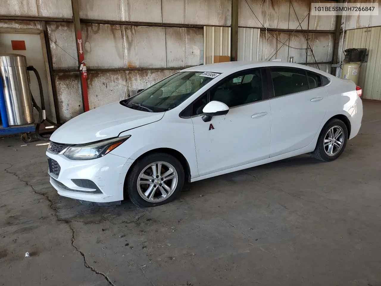 2017 Chevrolet Cruze Lt VIN: 1G1BE5SM0H7266847 Lot: 55410496