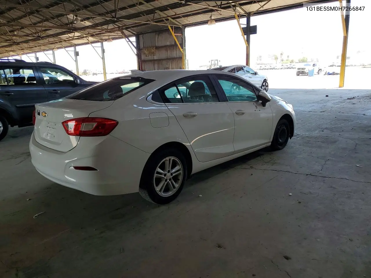 2017 Chevrolet Cruze Lt VIN: 1G1BE5SM0H7266847 Lot: 55410496