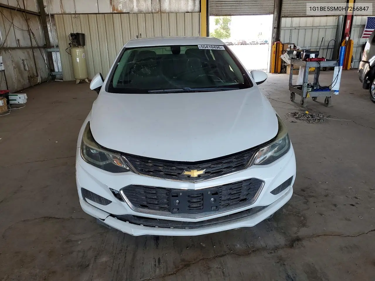 2017 Chevrolet Cruze Lt VIN: 1G1BE5SM0H7266847 Lot: 55410496