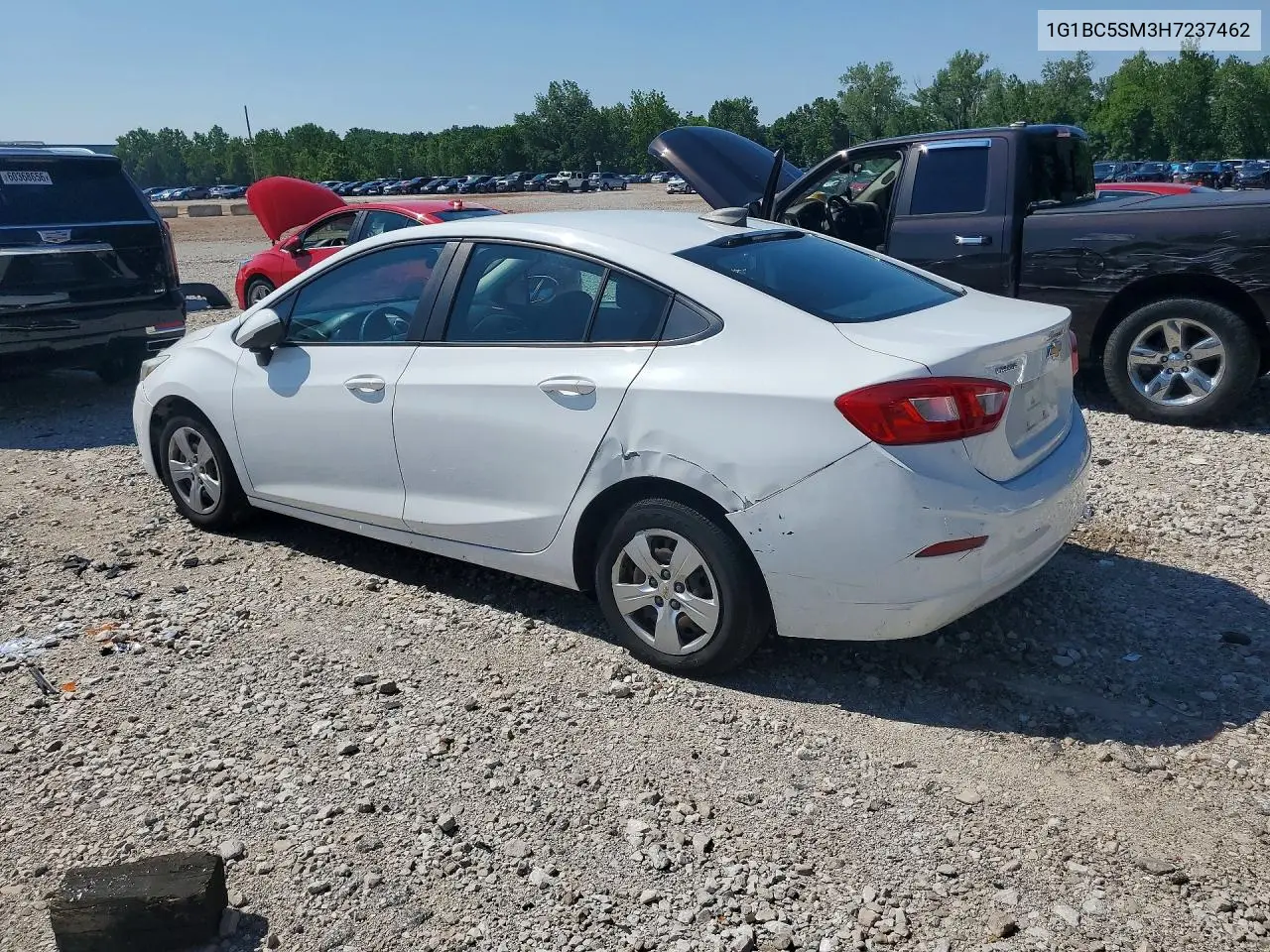 2017 Chevrolet Cruze Ls VIN: 1G1BC5SM3H7237462 Lot: 60011116