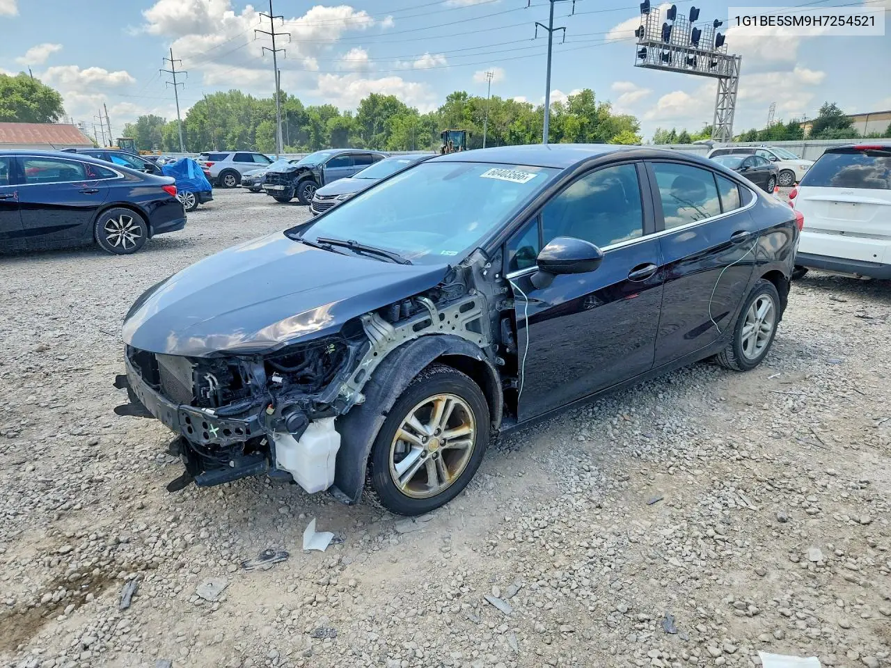 2017 Chevrolet Cruze Lt VIN: 1G1BE5SM9H7254521 Lot: 60403566