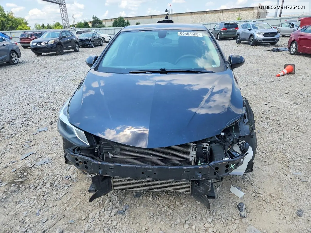 2017 Chevrolet Cruze Lt VIN: 1G1BE5SM9H7254521 Lot: 60403566