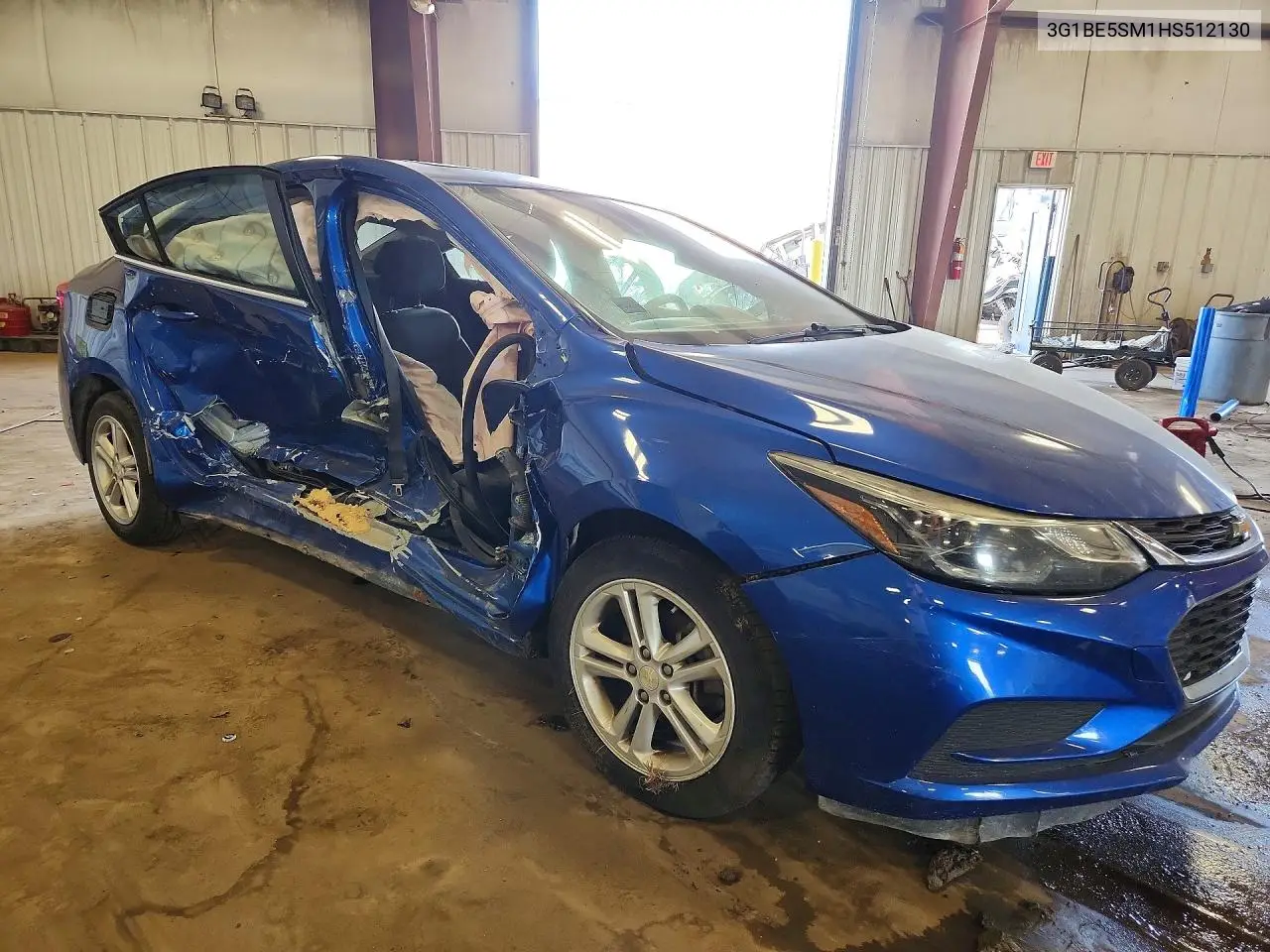 2017 Chevrolet Cruze Lt VIN: 3G1BE5SM1HS512130 Lot: 60414356