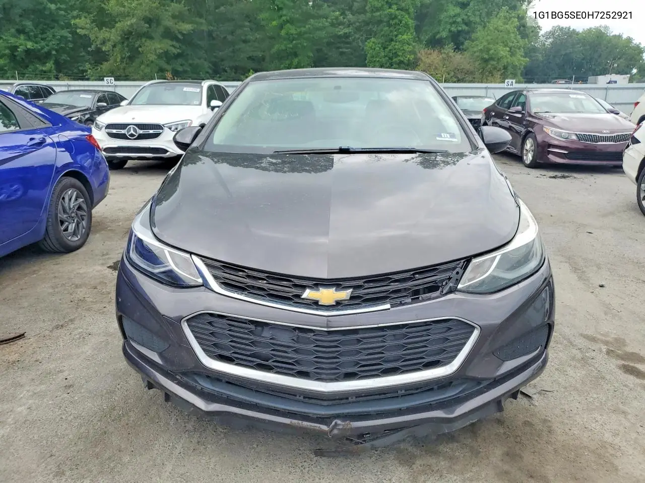 1G1BG5SE0H7252921 2017 Chevrolet Cruze Lt