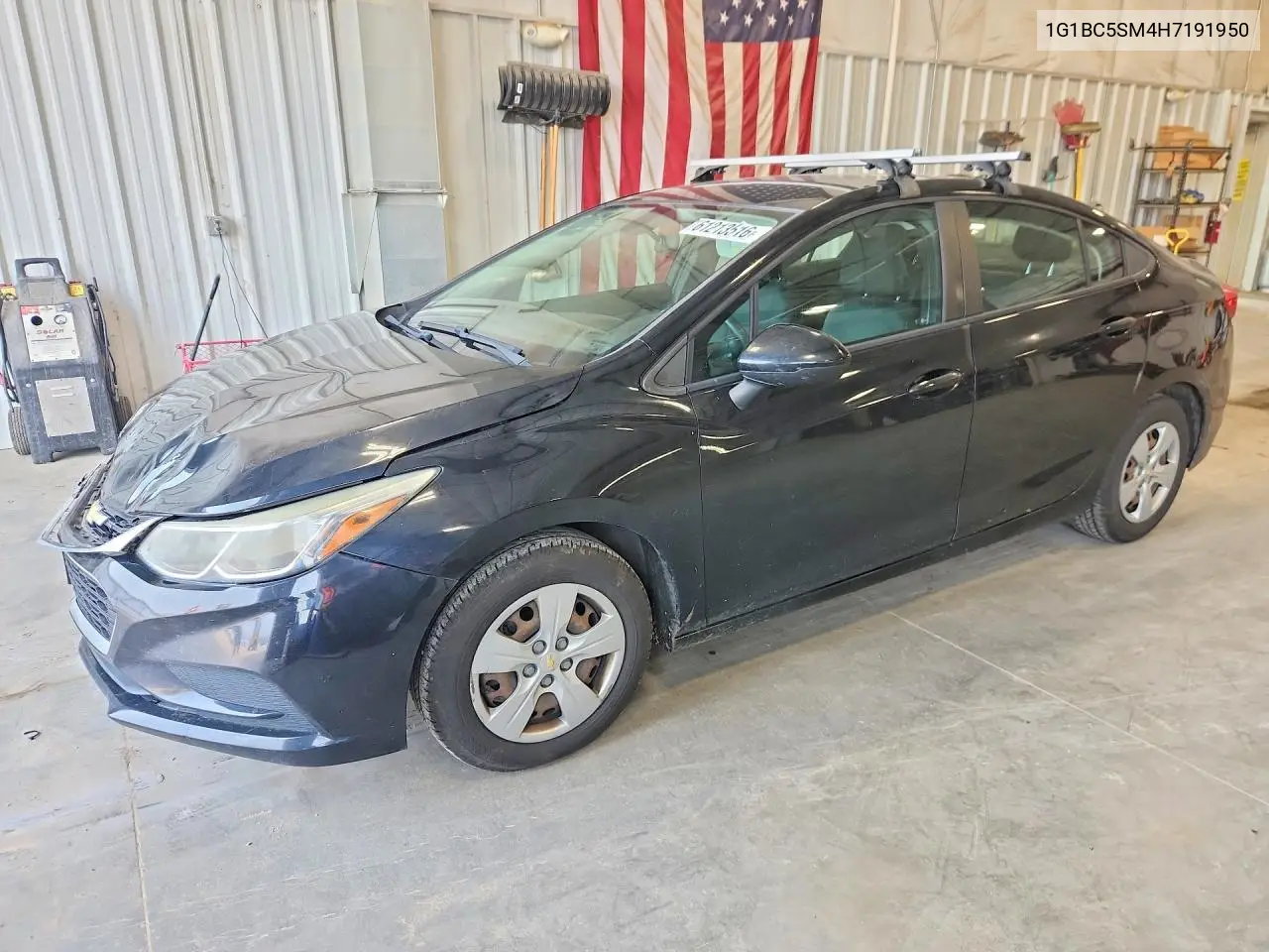 2017 Chevrolet Cruze VIN: 1G1BC5SM4H7191950 Lot: 61213516