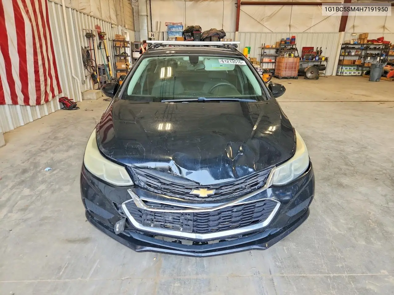 2017 Chevrolet Cruze VIN: 1G1BC5SM4H7191950 Lot: 61213516