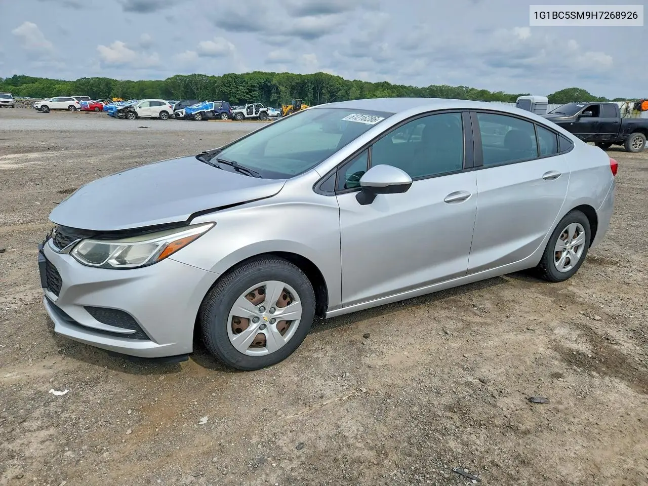 2017 Chevrolet Cruze Ls VIN: 1G1BC5SM9H7268926 Lot: 61216286