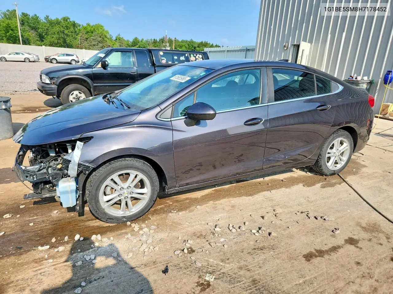 2017 Chevrolet Cruze Lt VIN: 1G1BE5SM8H7178452 Lot: 61585966