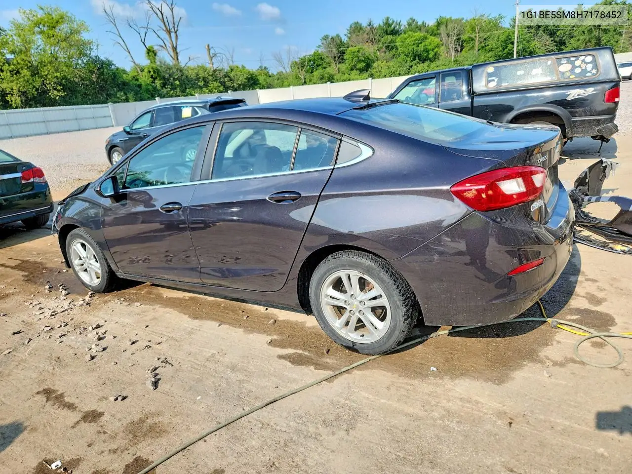 2017 Chevrolet Cruze Lt VIN: 1G1BE5SM8H7178452 Lot: 61585966