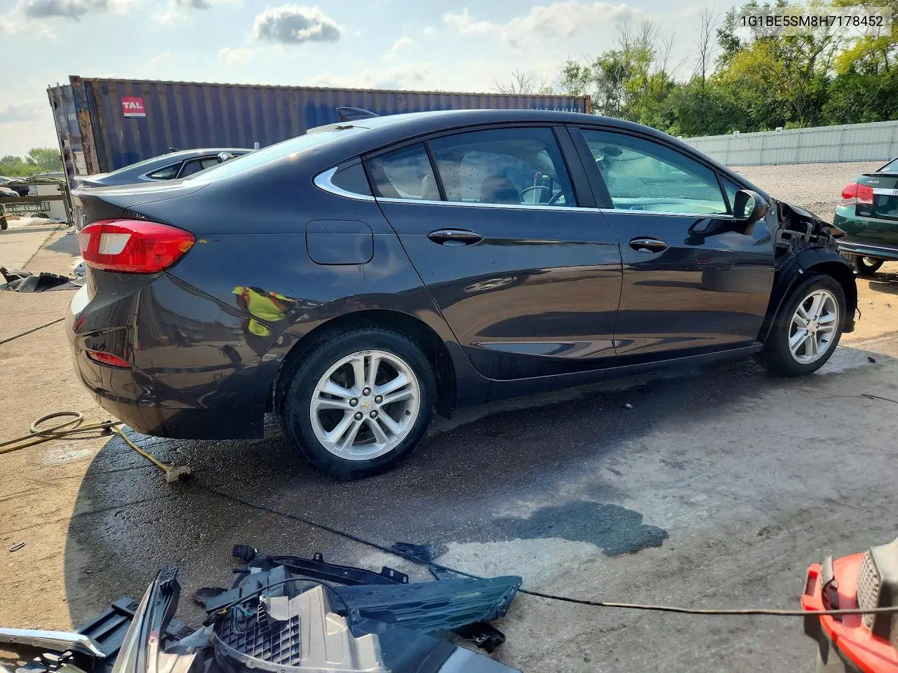 2017 Chevrolet Cruze Lt VIN: 1G1BE5SM8H7178452 Lot: 61585966