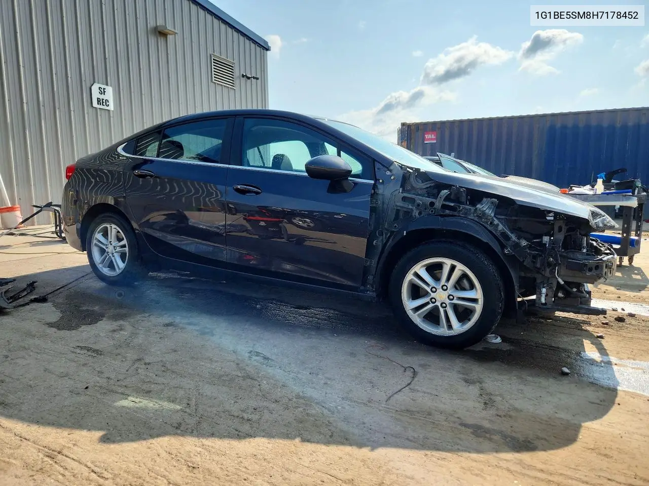 2017 Chevrolet Cruze Lt VIN: 1G1BE5SM8H7178452 Lot: 61585966
